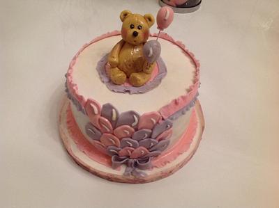 Bear and balloons - Cake by Malika