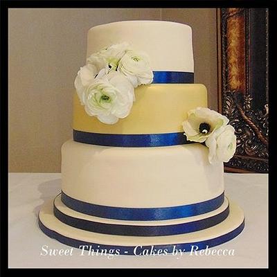 wedding cake - Cake by Sweet Things - Cakes by Rebecca
