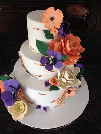 Autum Wedding  - Cake by Aida Casanova