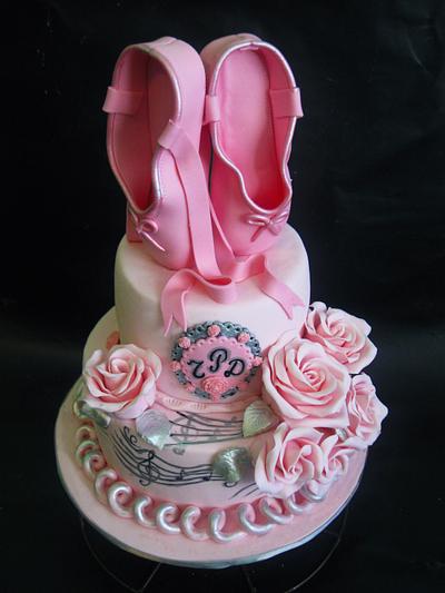 ballet shoes - Cake by Mariya Borisova