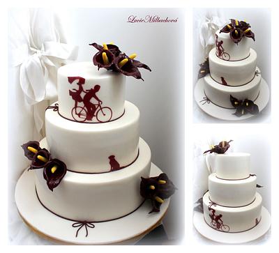 Wedding cake - Cake by Lucie Milbachová (Czech rep.)