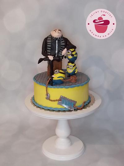 "Gru and Minions" cake - Cake by Jana 