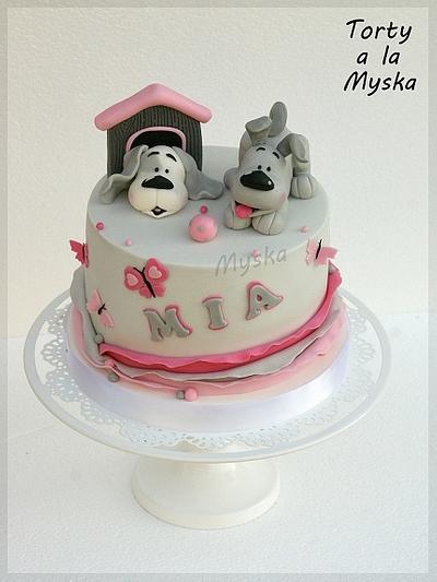 dogs - my love - Cake by Myska