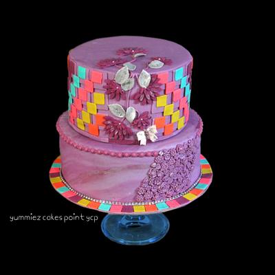 Cakerbuddies collaboration -beauty is hidden in nature  - Cake by yummiezcakespoint