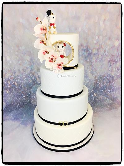 Wedding cake unicorn By Madl créations - Cake by Cindy Sauvage 