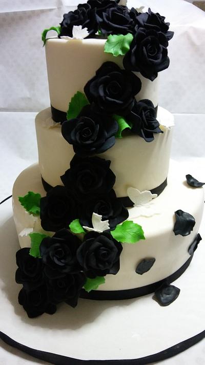 Rose compleanno - Cake by Monica Pagano 