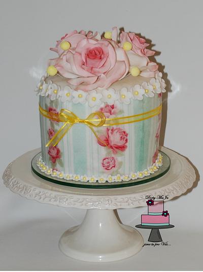 Pink romance - Cake by Marie