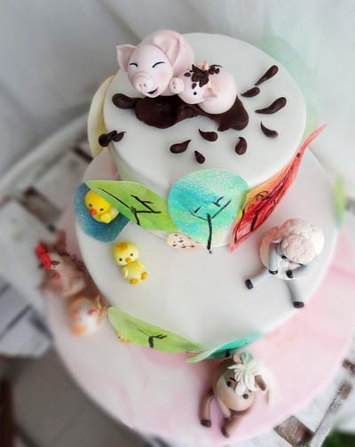 on the sweetest farm - Cake by Marta Behnke