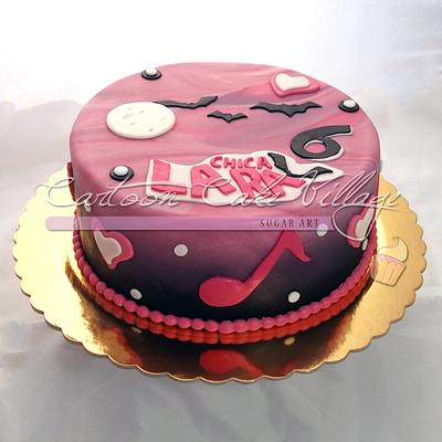 Chica Vampiro - Cake by Eliana Cardone - Cartoon Cake Village