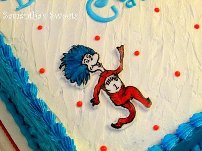 Dr. Seuss 1st Birthday Cake - Cake by Samantha Eyth