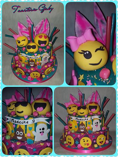Emoji cake - Cake by Gaabykuh