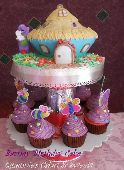 Barney Birthday Cake - Cake by quennie