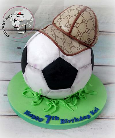 Fashion and football - Cake by Katarzyna Rarok