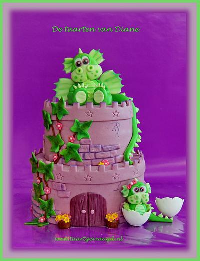 Sweet dragoncake - Cake by Diane75
