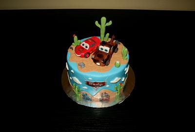 Cars - Cake by Rozy