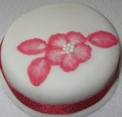 Brush Embroidry Cake - Cake by Lelly
