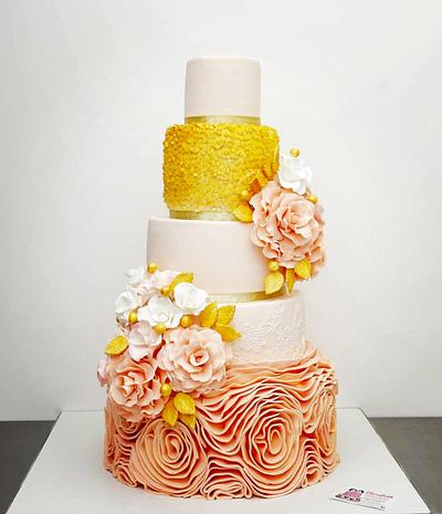 Wedding cake  - Cake by elisabethcake 