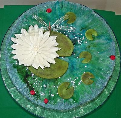 Monet Inspired Cake - Cake by Jules