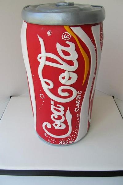 30th Birthday Coca-Cola Can Cake - Cake by Denise Frenette 