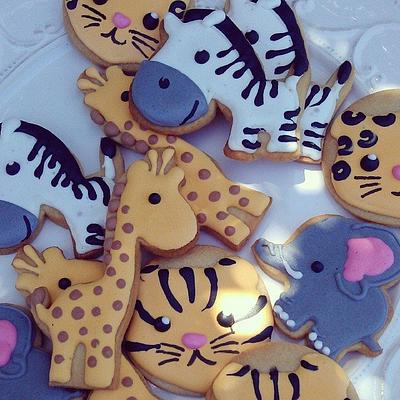 Wildlife cookies - Cake by Rebecca 