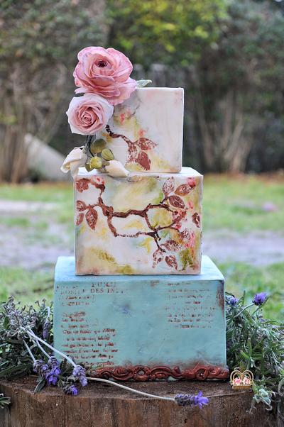 French Country  - Cake by Sumaiya Omar - The Cake Duchess 