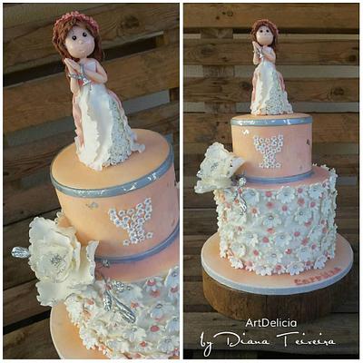 First Communion Cake - Cake by Unique Cake's Boutique