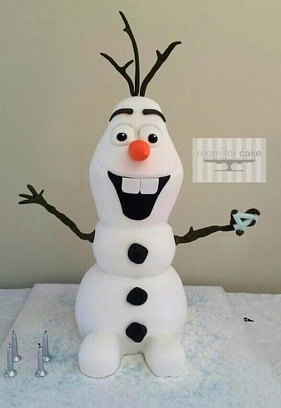 Do you wanna build a snowman? - Cake by Room for Cake - Jo Pike