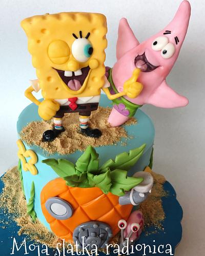 Sponge Bob Cake - Cake by Branka Vukcevic