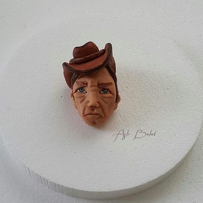 Fondant Cowboy - Cake by aslibult
