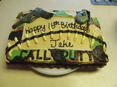Call of Duty - Cake by BaileyBakes