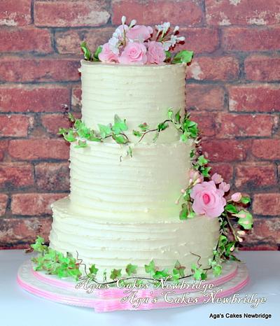 Rustic wedding cake - Cake by Agnieszka
