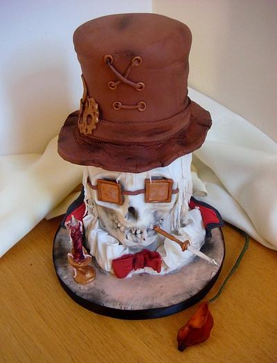 Steampunk Vampire Tramp - Cake by Fifi's Cakes