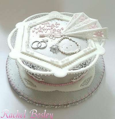 Royal iced Wedding Cake - Cake by Rachel Bosley 