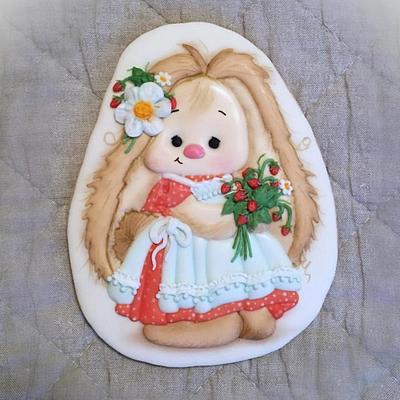 Rabbit Mi (zayka Mi) gingerbread cookie - Cake by Sveta