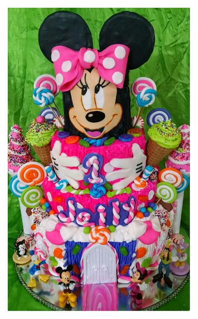 Minnie Candy Land  - Cake by JackyGD