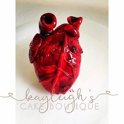 My bleeding heart  - Cake by Kayleigh's cake boutique 