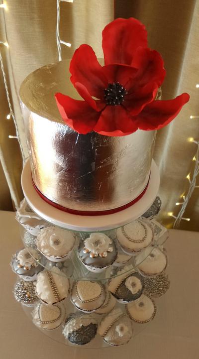 Silver Wedding - Cake by Have Some Cake