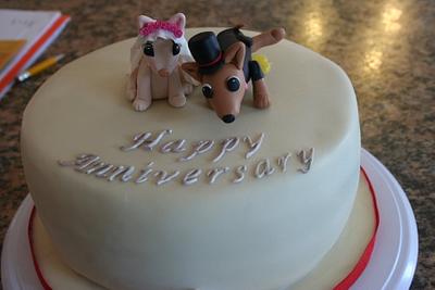 anniversary cake - Cake by Jennifer