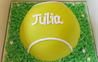 Anyone for Tennis? - Cake by Putty Cakes