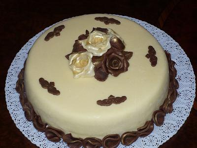 Chocolate Plastic cake  - Cake by Filomena