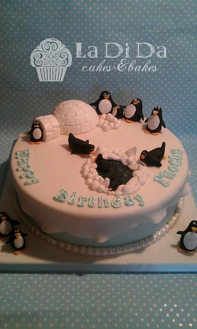 penguin cake - Cake by Denise Davidson