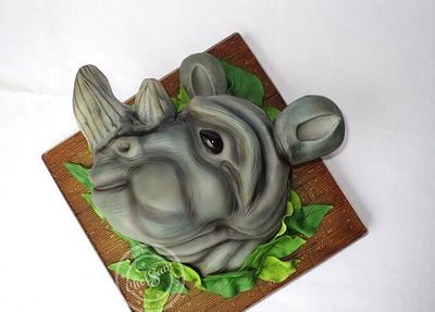 Rhino - Cake by chefsam