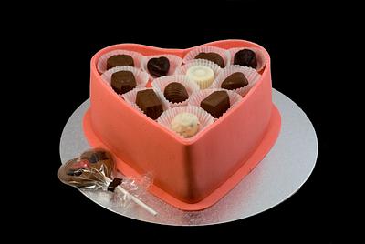 Love cake box - Cake by Rositsa Lipovanska