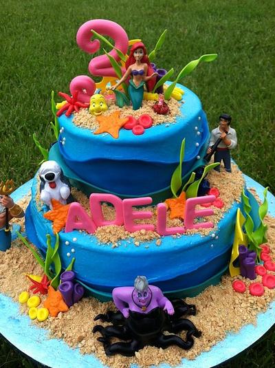 Little Mermaid - Cake by TastyMemoriesCakes