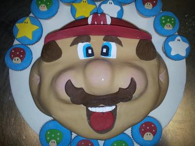 Super Mario - Cake by emmybell