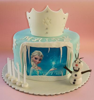 Frozen cake - Cake by Sweetpopie cakes
