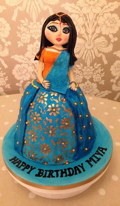 Bollywood princess  - Cake by Samantha clark 