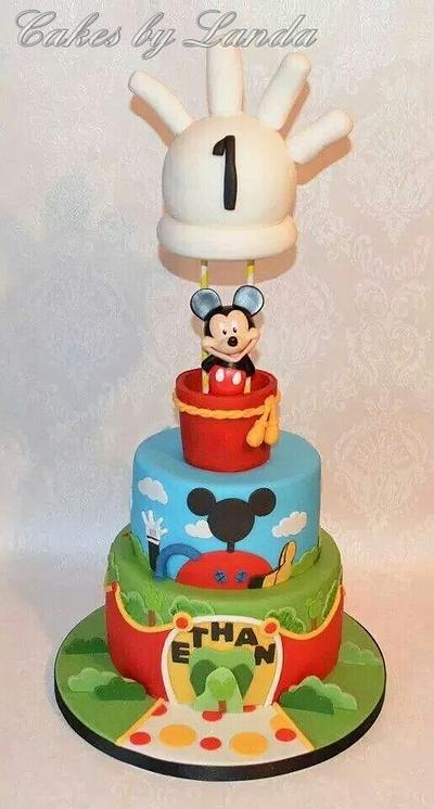 mickey mouse clubhouse  - Cake by Cakes by Landa