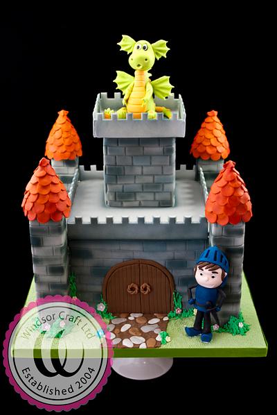 Dragon Guarded Castle Cake! - Cake by Windsor Craft