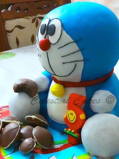 Doraemon cake - Cake by Rosna Rehanesh